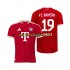 Camisola Bayern de Munique Alphonso Davies 19 m Equipamento Primeiro Manga Curta Equipamento Primeiro 2026-2027